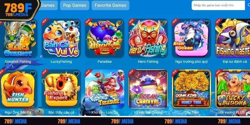Khám phá danh mục bắn cá tại 789f