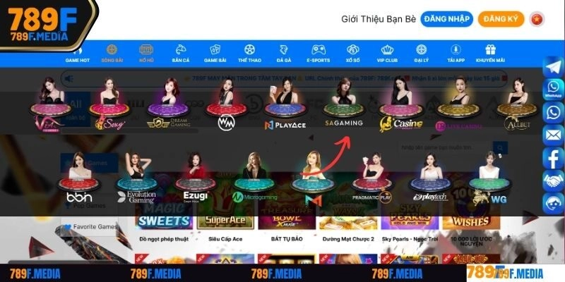 SA Gaming cung cấp hệ thống game chất lượng vượt trội 