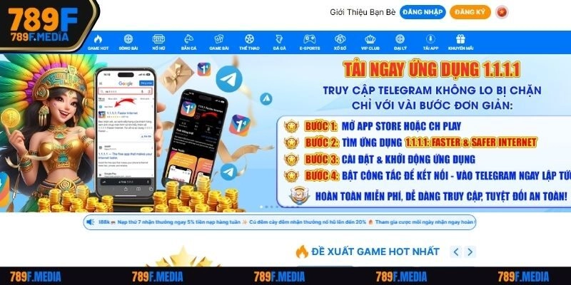 Ứng dụng 789F có dung lượng nhẹ