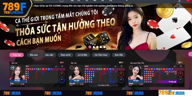 Top game được đánh giá cao hiện nay tại 789F 